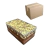 Atacado 10 Cake Box Retangular 1750ml Tampa Acrílico 6289 - LSC
