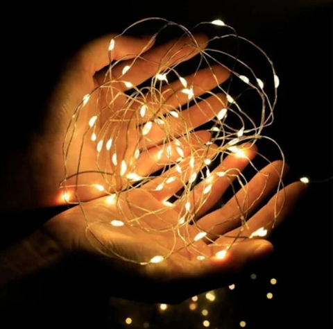 Fio de Fada Led Com Bateria Para Embalagens de Presente 2 Metros - comprar online