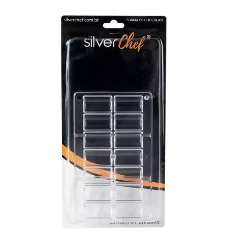 Forma Policarbonato Cilindros Tubos 14 Cavidades FT400 - Silver Chef