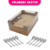 10un Caixa Eco Kraft Ovo de Colher 500g 4200 - Ideia - comprar online
