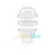 Copo PET 200ml Com Tampas Bolha e Reta Sem Furo - GPACK