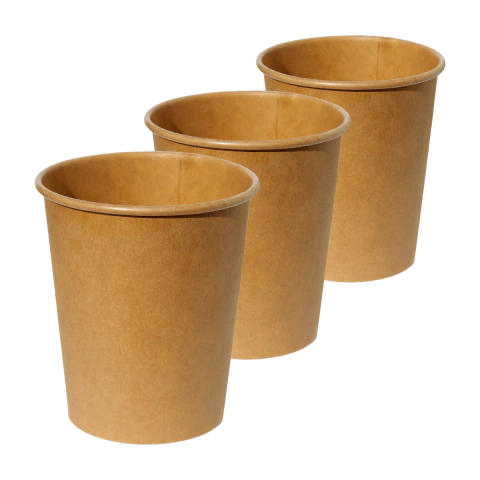 Copo de Papel Ecológico Kraft 210ml HA265