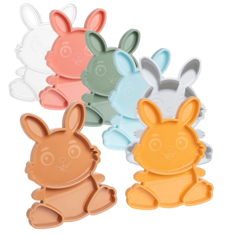 Bandeja Petisqueira Coelho Acrílico 27cm - Festplastik - comprar online