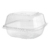 Embalagem Lancheira Mini Bolo Bento Cake e Hamburguer Transparente GA12 Galvanotek - Flip Festas