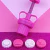 Kit Ejetor Max Bonequinha da Barbie Carimbos Rosa Pink Glitter - BlueStar Lançamento na Embalike