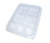 A Embalagem Flip Top Cristal possui 4 divisórias e mais 3 espaços para doces de festas, é uma embalagem multiuso perfeita para várias ocasiões como festa na escola e delivery de doces e salgados.    