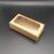 Caixa envelope kraft com visor para barra de chocolate 14x7x4cm - 10 unidades CRYSTAL F