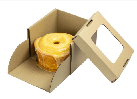 Caixa Decorada Com Visor Para Bolos KRAFT ou VERMELHO  Novidade de Dia das Mães Sulformas - Um toque de beleza,com praticidade e resistência ! As caixas de transporte Sulformas com visor contam com um design inovador, além de não soltar cheiro. Próprio pa