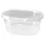 Kit Potes Sorbet 1000ml Com Tampa Para Sobremesas para Torta Família e Sobremesas na Travessa e Sorvetes