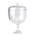 Taça Acrílica Safira 1250ml Com Tampa - Blue Star