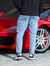 Calça Slim Fit Jeans Casual Claro - loja online