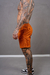 Short Moitié Cotelê Telha - loja online