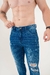 Calça Skinny Jeans Pigmentada Escura - Caunt Jeans