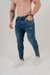 Calça Skinny Jeans Pigmentada Casual Escura - comprar online