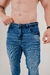 Calça Slim Fit Jeans Escura - Caunt Jeans