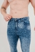 Calça Skinny Jeans Casual Marmorizada - loja online