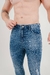 Calça Skinny Jeans Destroyed Marmorizada - Caunt Jeans