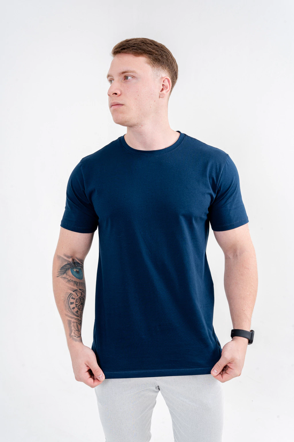 Camiseta Caunt Flexfit Azul Marinho