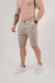 Bermuda Alfaiataria Cetim Bege - Caunt Jeans