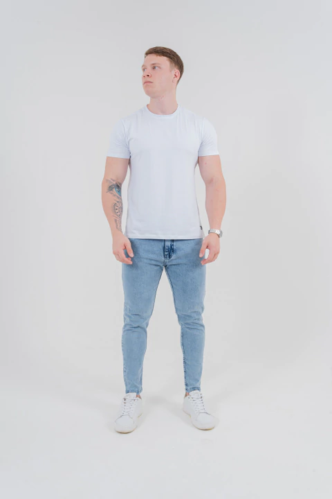 Calça Skinny Básica Marmorizada - comprar online