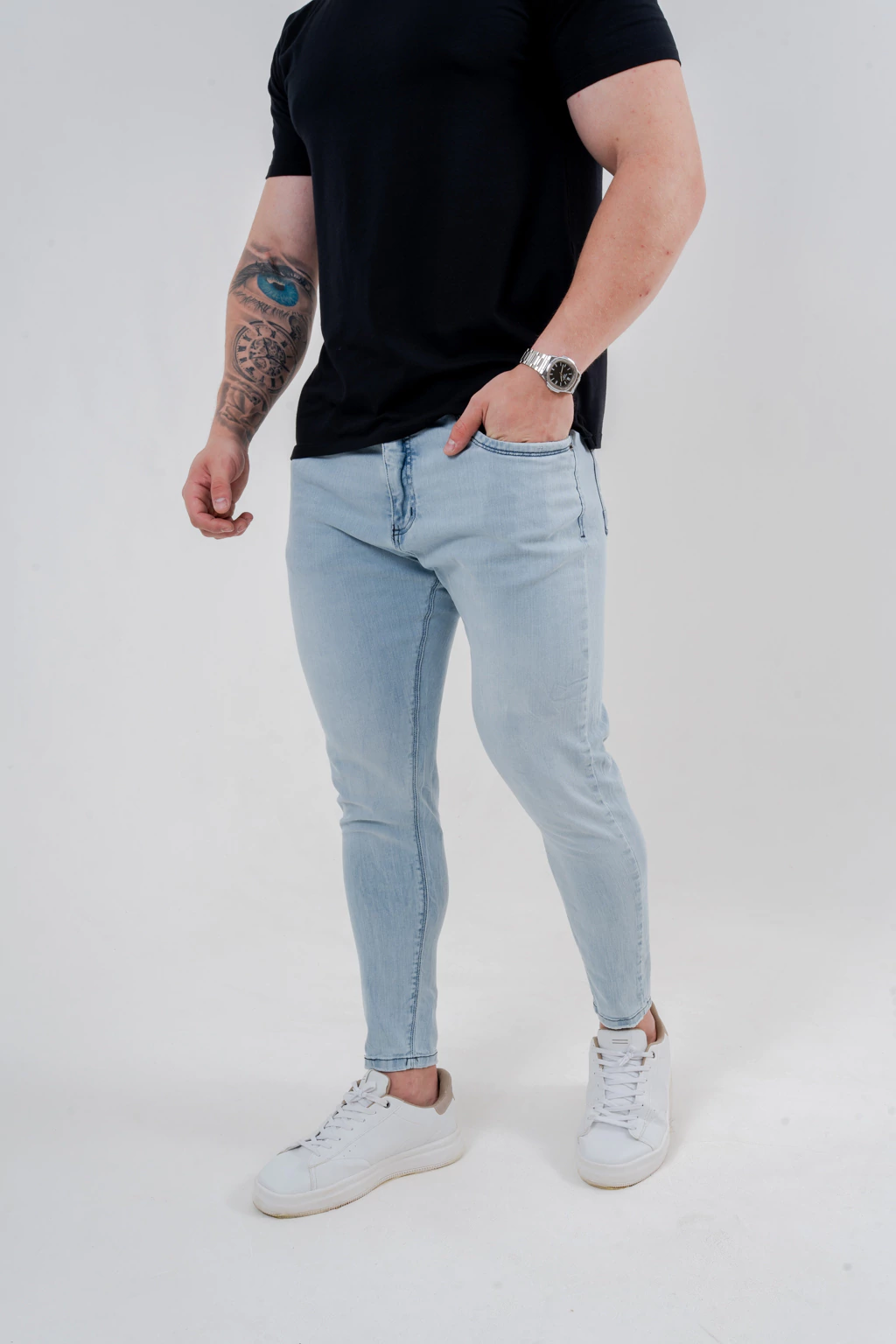 Calça Skinny Básica Clara