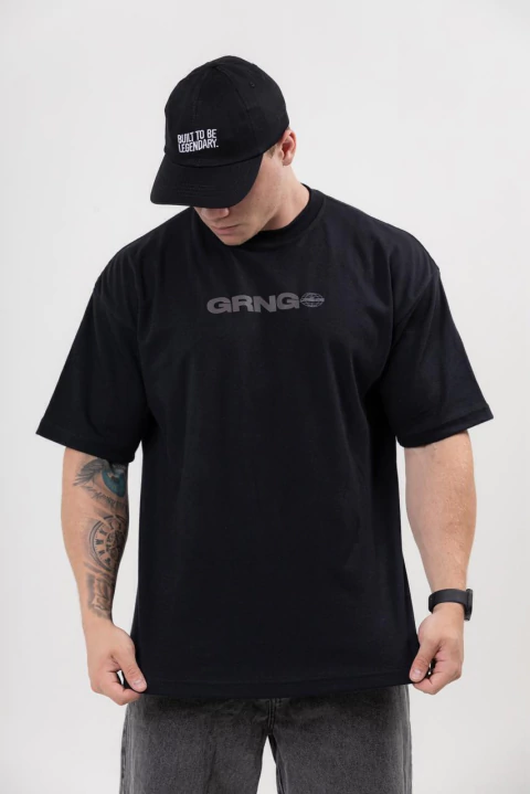 Camisa Oversized Preta GRNG - comprar online