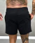 Short Sarja Confort Preto