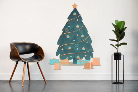 Adesivo Decorativo Árvore de Natal AAN2 - comprar online