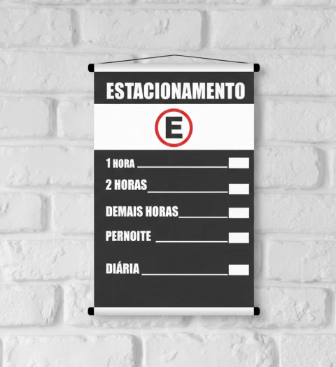 Banner estacionamento Carro BN84 - comprar online