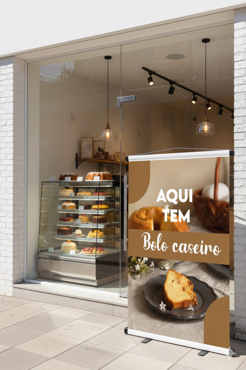 Banner Bolo Caseiro BN96 - comprar online