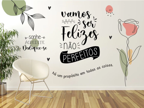 Adesivo Parede Frase Psicologia Consultório Terapia Bf43 - comprar online
