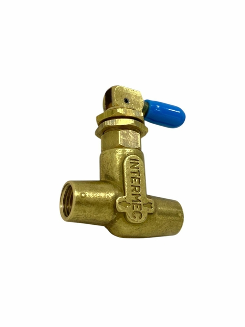 Llave Paso Gases Refrigerante 1/4 X 1/4 Flare Hembra Repjul