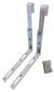 Kit Montaje Ménsulas M42x52x62 P/ Balcón Aire Acondicionado - tienda online