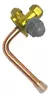 Robinete Valvula 3/8 Curvo R22 Aire Acondicionado