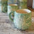 Tazas Petra Estilo Flora - comprar online