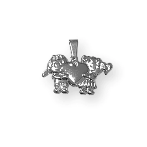 Dije Nene-Nene con Corazón Rodinado