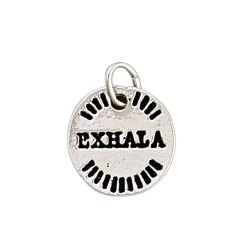 Dije Grabado Exhala - comprar online