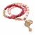Pulsera 3 en 1 Florencia Fucsia