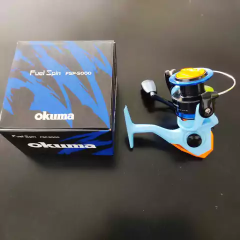 REEL FRONTAL OKUMA FUEL SPIN 5000 CARR. ALU