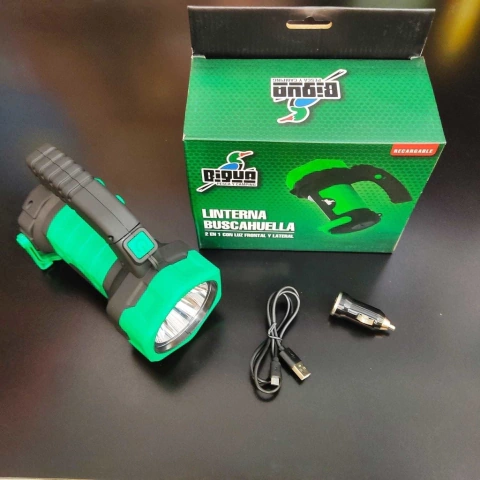 REFLECTOR FAROL BUSCAHUELLA COB 3W RECAR. BIGUA