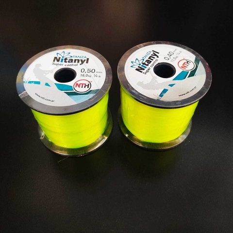 NYLON BOBINA 1/4 NITANYL 0.50 MM