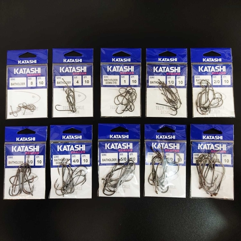 ANZUELO KATASHI PACK SERIE BAITHOLDER (OJAL) 10 BLISTER