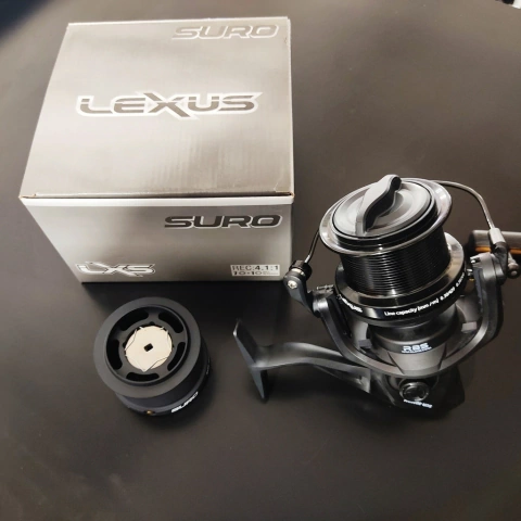 REEL FRONTAL LANCE LEXUS SURO 9000 BM 7+1 RUL. 0.30MM-240 MT