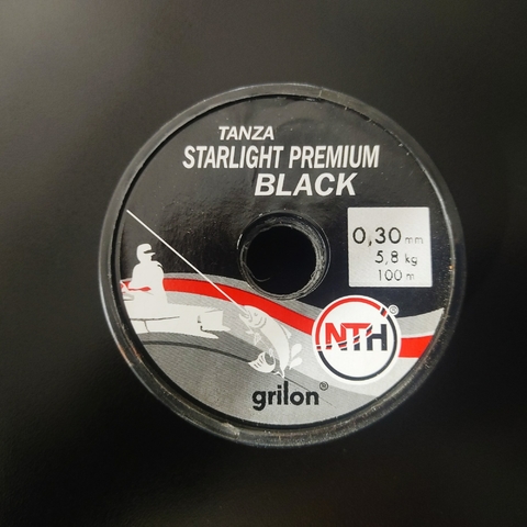 NYLON STARLIGHT PREMIUM BLACK 100 MTS N