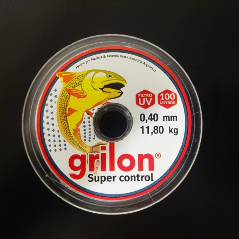NYLON GRILON SUPER CONTROL 100 MTS 0.40 MM