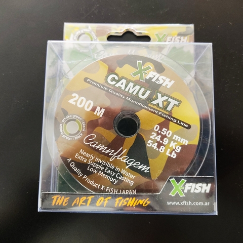 NYLON CAMO XT X-FISH XX 200 MTS 0.50 MM