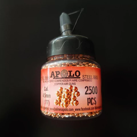 BALIN ACERO BBS APOLO 4.5 MM X 2500