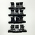 Broches fortex x 12 unidades negros