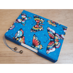 Caderno Borboleta Azzurra