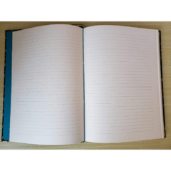 Caderno A4 Pavão Misterioso - LOJINHA DE CADERNOS DA PRI